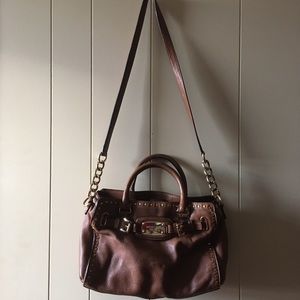 Michael Kors brown leather bag